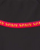 Ensemble 2 pi&egrave;ces chandail de soccer et jupe-short Umbro de l&rsquo;Espagne pour toute-petite - Rouge/Jaune/Noir, image 10 sur 11 diapositives