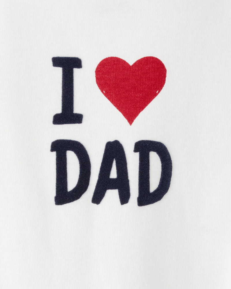 Baby "I Love Dad" Bodysuit, image 4 of 5 slides