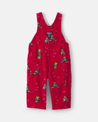 Baby Bear Corduroy Overalls - Red, image 5 of 7 slides