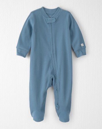 Baby Organic Cotton Rib Sleeper Pyjama, 