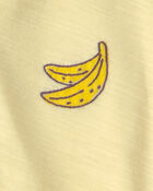 B&eacute;b&eacute; gar&ccedil;on - Ensemble 2 pi&egrave;ces haut &agrave; banane et short - Jaune/Vert, image 4 sur 4 diapositives