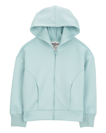Kid Active Zip-Up Hooded Jacket - Green, 