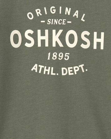 Toddler Boy Oshkosh Logo Long-Sleeve Tee - Green, 