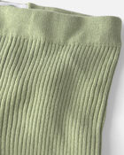 Baby Girl 2-Piece Organic Cotton Sweater Knit Top & Pant Set, image 2 of 4 slides