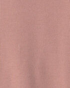 Toddler Girl 3-Pack Organic Cotton Rib Slim Fit Tops, image 3 of 6 slides