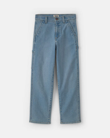 Boys Straight-Leg Jeans - Light Wash, 