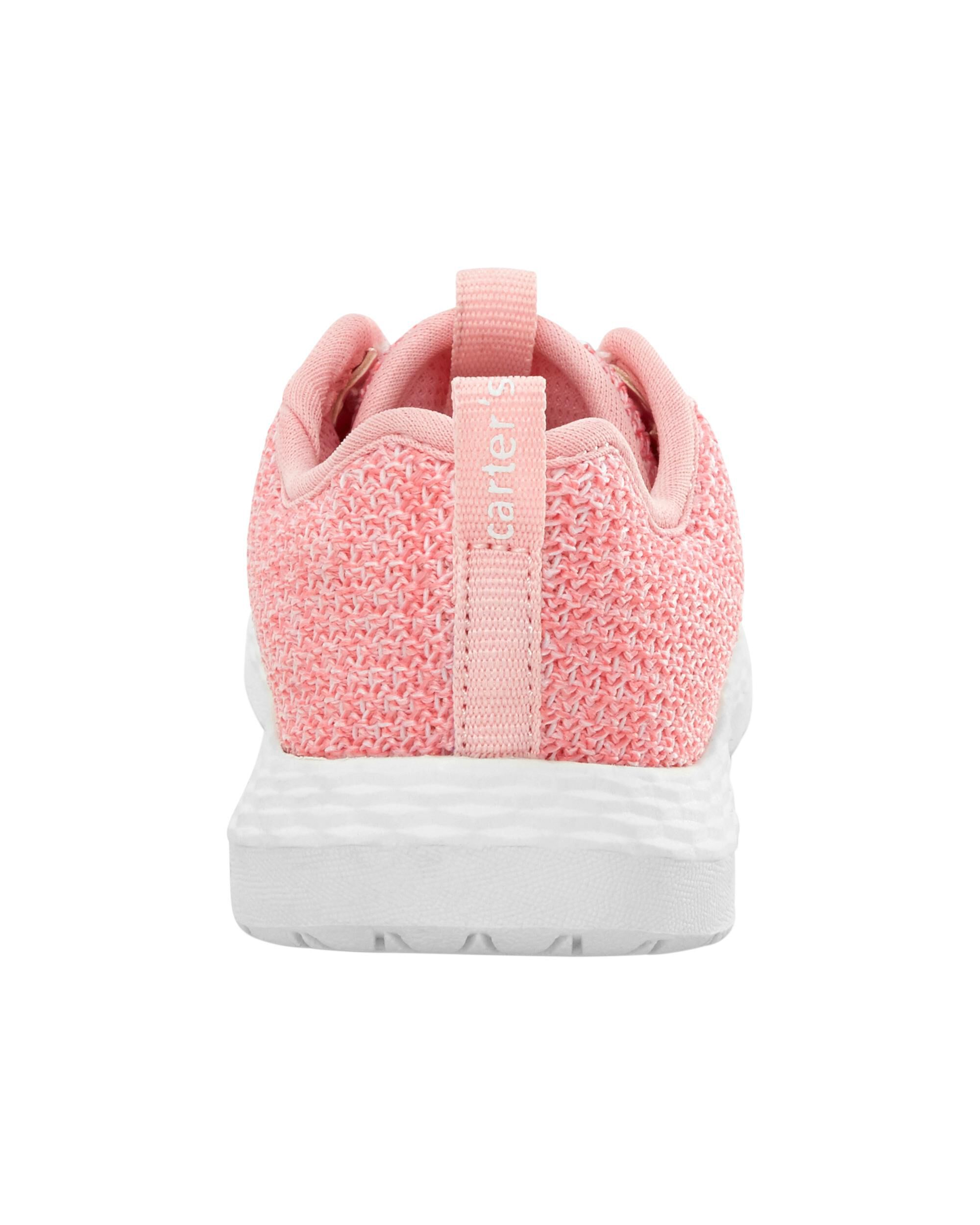 Pink knit clearance sneakers