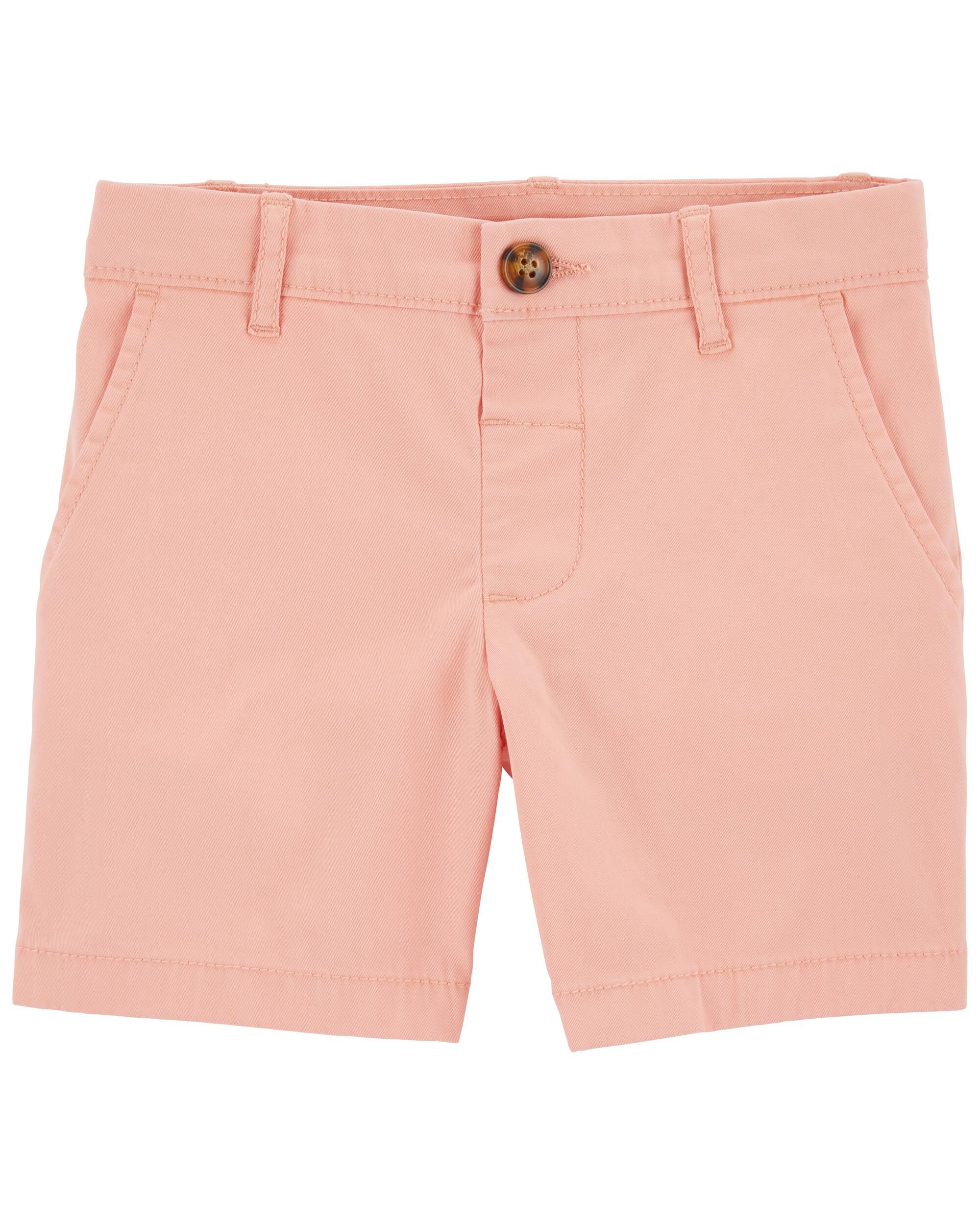 Salmon Chino Shorts Carter s Oshkosh Canada