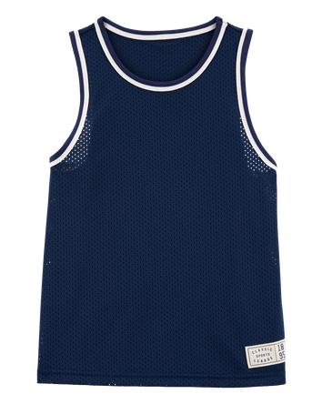 Kid Active Mesh Tank - Blue, 