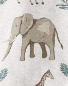 Bébé - Pyjama 2 pièces en coton biologique à safari, image 3 sur 4 diapositives