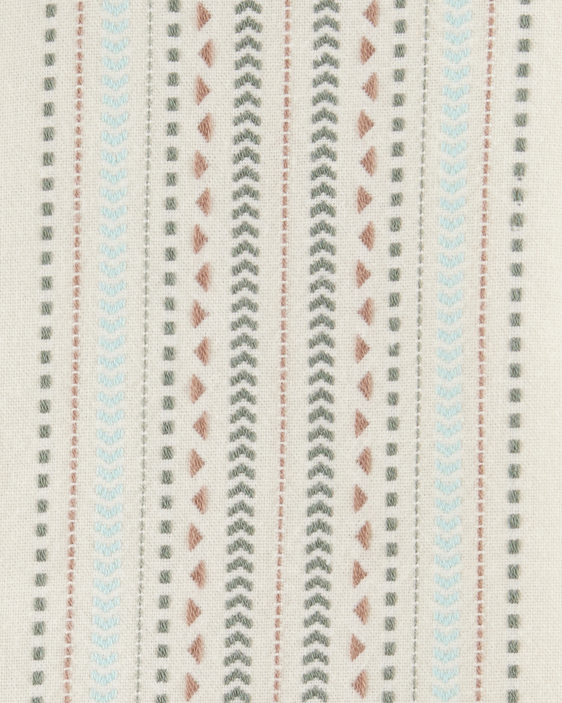 Baby Geometric Print Button-Front Shirt, image 2 of 3 slides