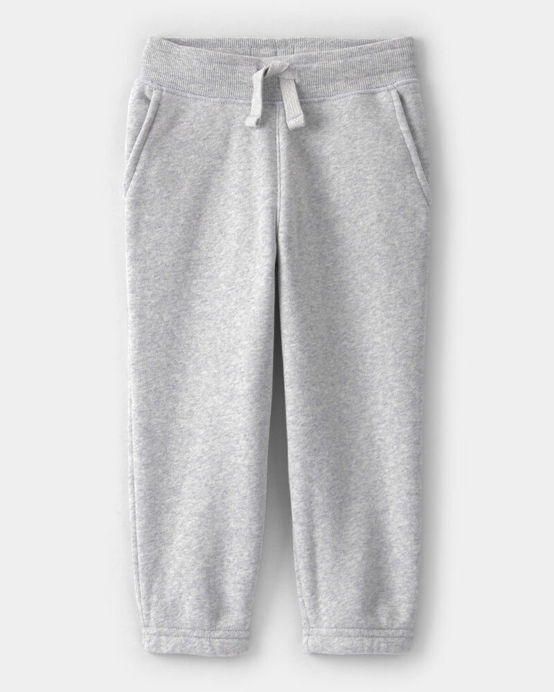 Toddler Boy Oshkosh Logo Pants - Grey, image 1 of 4 slides