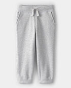 Toddler Boy Oshkosh Logo Pants - Grey, image 1 of 4 slides