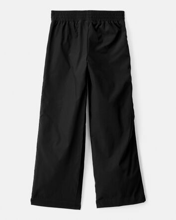 Filles - Pantalon de sport tissé - Noir, 