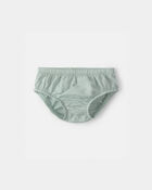 Baby Girl Ruffle-Sleeve Dress - Green, image 3 of 5 slides