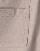 B&eacute;b&eacute; gar&ccedil;on - Short tiss&eacute; avec poches - Taupe, image 3 sur 3 diapositives