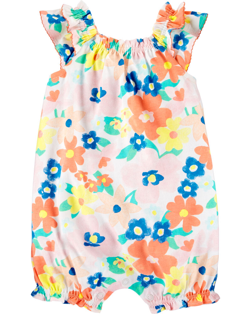 Floral Bubble Romper