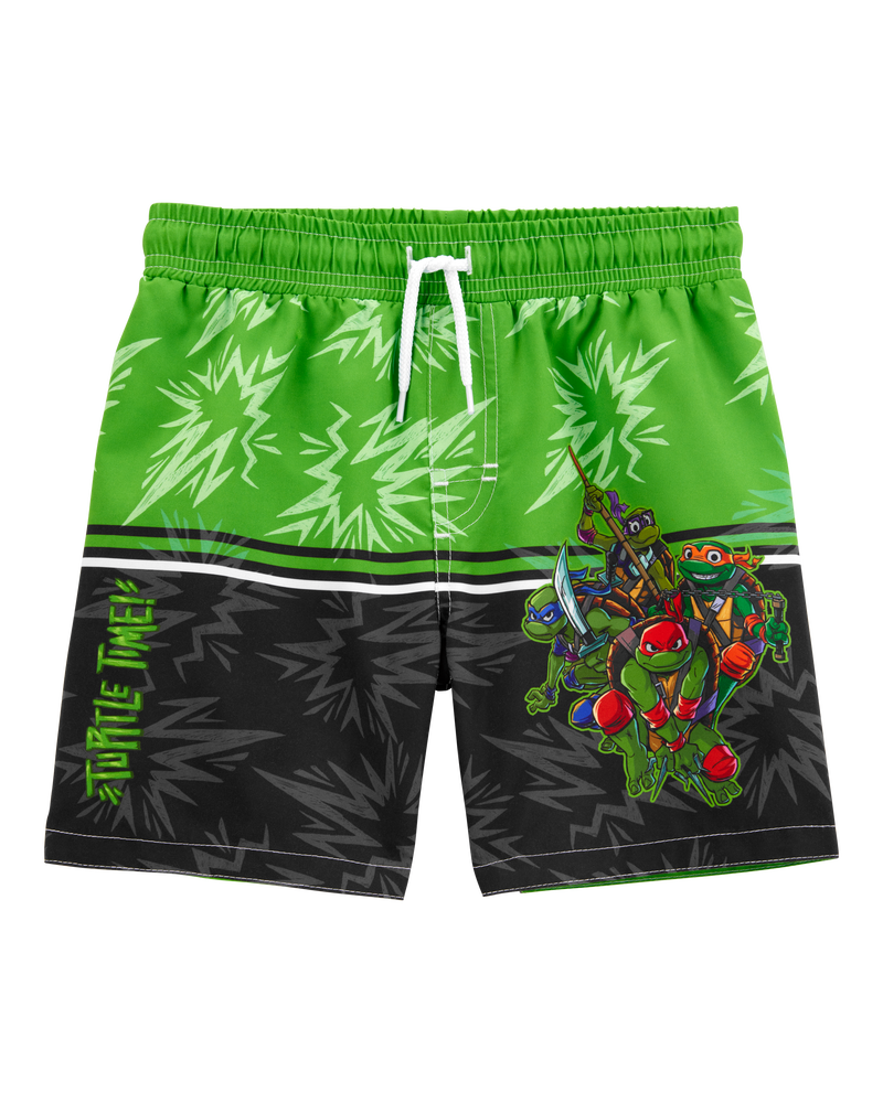 Green Kid Teenage Mutant Ninja Turtles Swim Trunks Carter s Oshkosh Canada