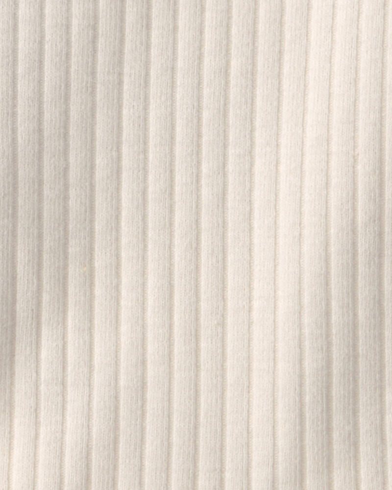 Toddler Girl 2-Pack Organic Cotton Ribbed Pedal Shorts, image 4 of 6 slides