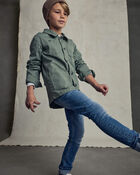 Boys Utility Jacket - Olive Green, image 5 of 7 slides
