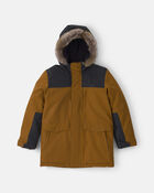 Gar&ccedil;ons - Manteau d&rsquo;hiver - Brun, image 1 sur 6 diapositives