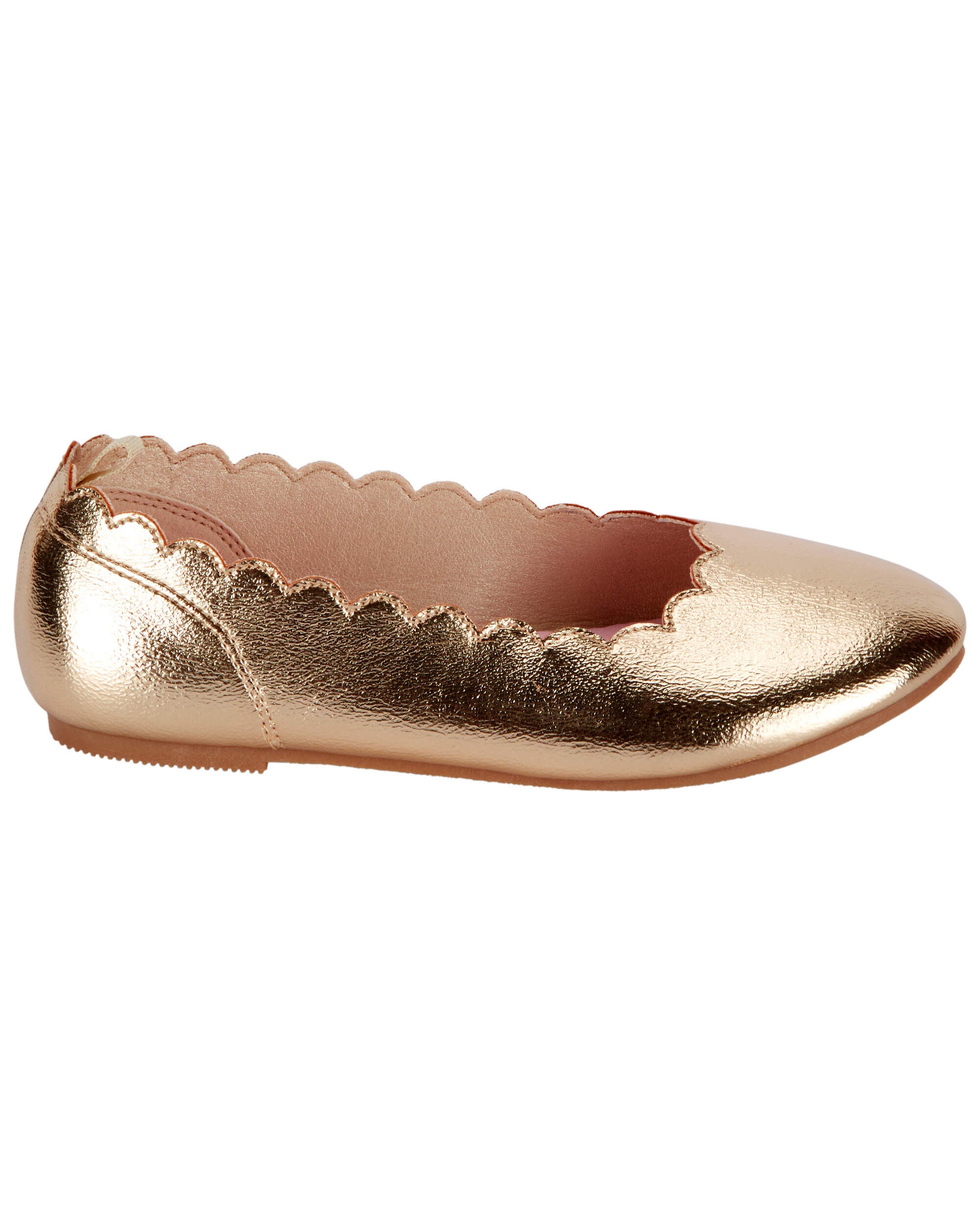 Gold Kid Ballet Flats Carter s Oshkosh Canada