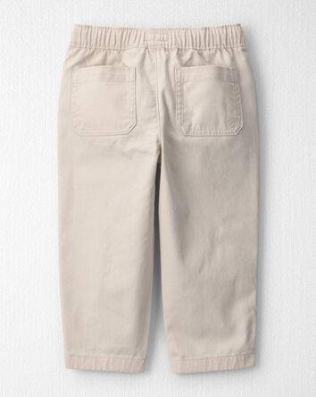 Toddler Organic Cotton Baggy Twill Pants, 