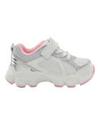 Toddler Athletic Sneakers - White, image 2 of 7 slides