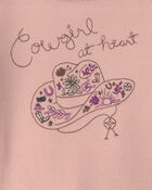 Toddler Girl Long-Sleeve Top - Pink, image 2 of 3 slides