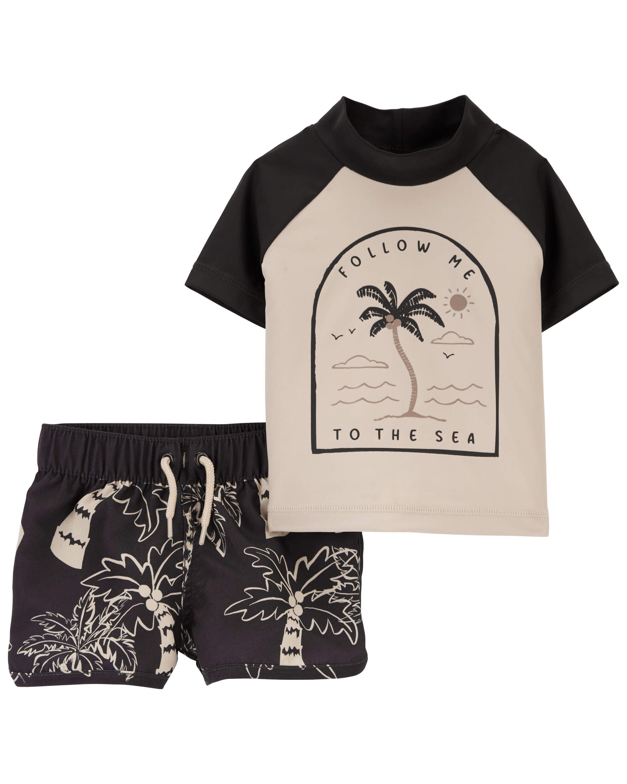 Carters baby boy rash guard sales