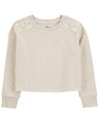 Cropped Boxy Fit Pullover, image 1 of 3 slides