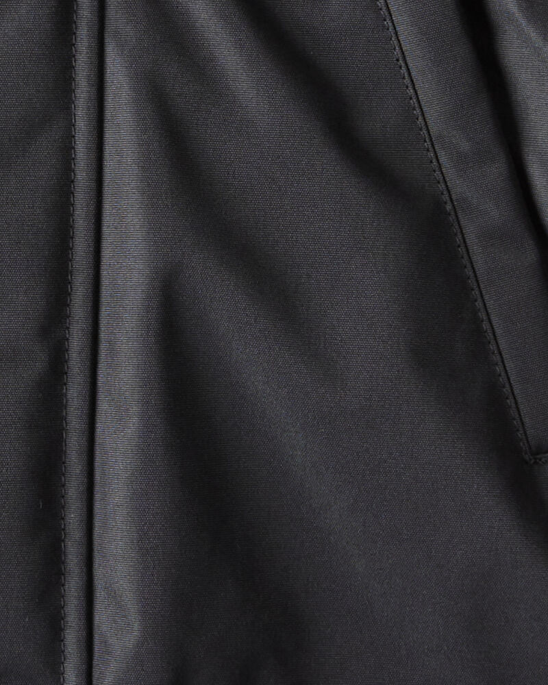Boys Parka Hooded Winter Jacket - Black
, image 3 of 3 slides
