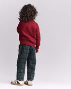 Tout-petit - Chandail à enfiler en tricot torsadé - Rouge, image 5 sur 6 diapositives