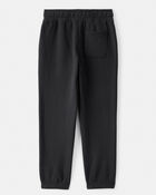 Boys Cotton Joggers - Black, image 2 of 4 slides