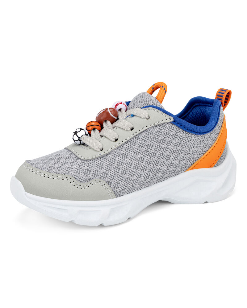 Tout-petit gar&ccedil;on - Chaussures de sport - Gris, image 6 sur 12 diapositives