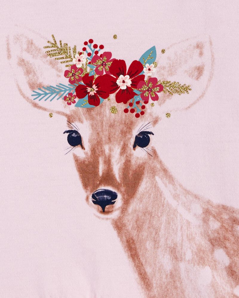 Deer Hooded Jersey Tee, image 2 of 2 slides