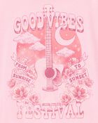 Kid Concert Short-Sleeve Graphic Tee - Pink, image 2 of 3 slides