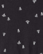 Girls Halloween Ghost Long-Sleeve Dress, image 3 of 4 slides