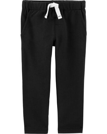 Pull-On French Terry Pants, 