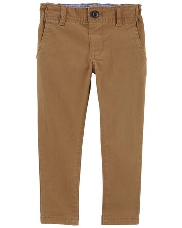 Skinny Fit Tapered Chino Pants, 