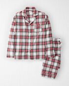 Adult Organic Cotton Pyjamas Set, image 1 of 4 slides