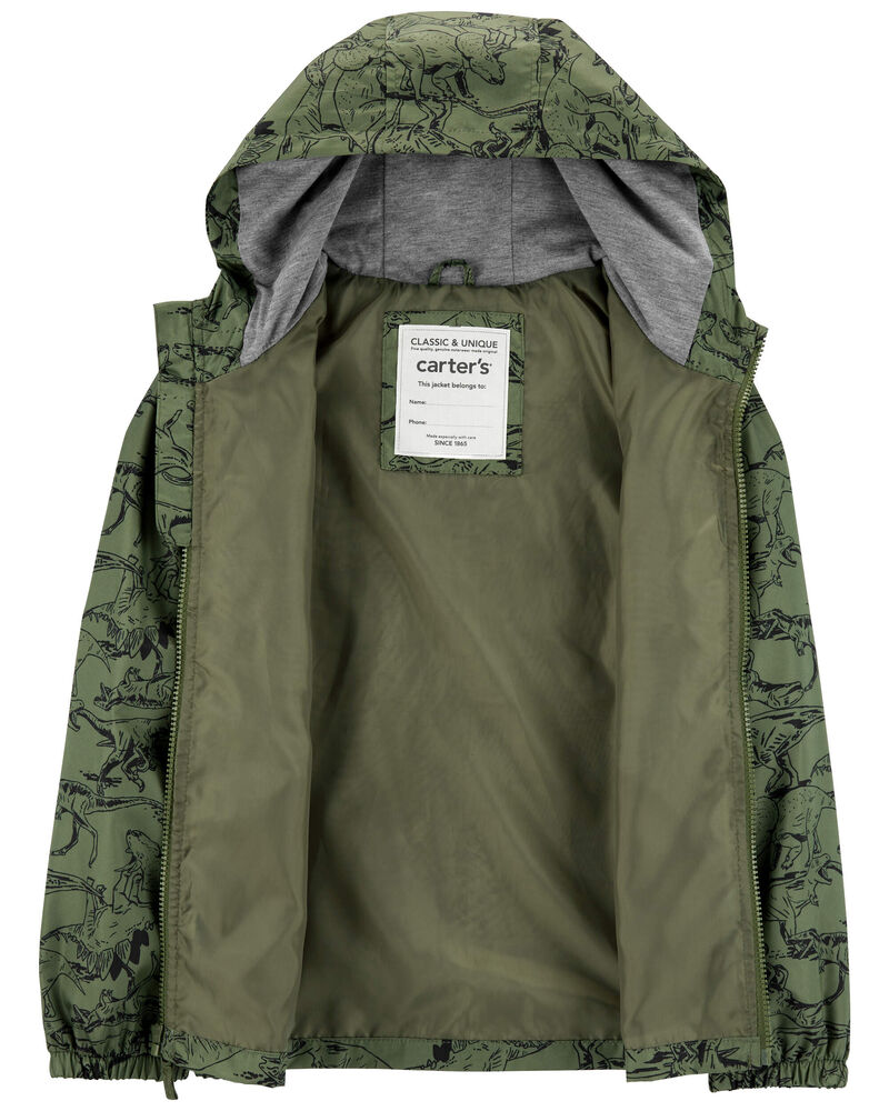 Kid Dino Print Jacket, image 2 of 3 slides