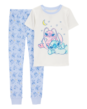 Kid 2-Piece Stitch 100% Snug Fit Cotton Pyjamas, 