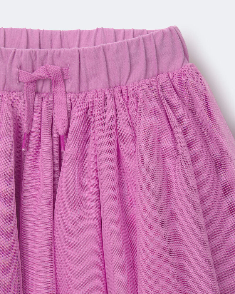 Toddler Girl Avenue Twirl&trade; Midi with Tulle - Purple, image 5 of 6 slides