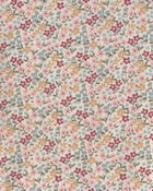 Girls 2-Piece Organic Cotton Pajamas in Floral, image 3 of 4 slides