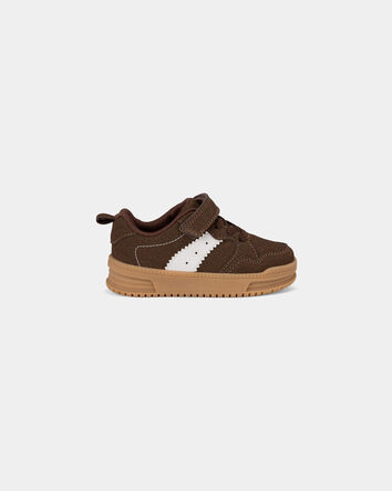 Toddler Boy Casual Sneaker - Chocolate, 