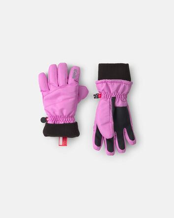 Girls Kombi Peaked Gloves - Pink, 