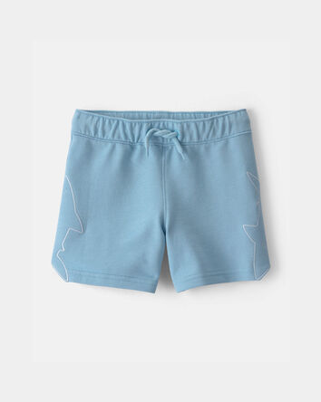 Tout-petit gar&ccedil;on - Short en jersey bouclette &agrave; motif de requin - Bleu, 