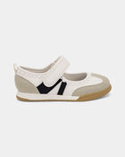 Toddler Girl Scalloped Flats - White, image 2 of 6 slides