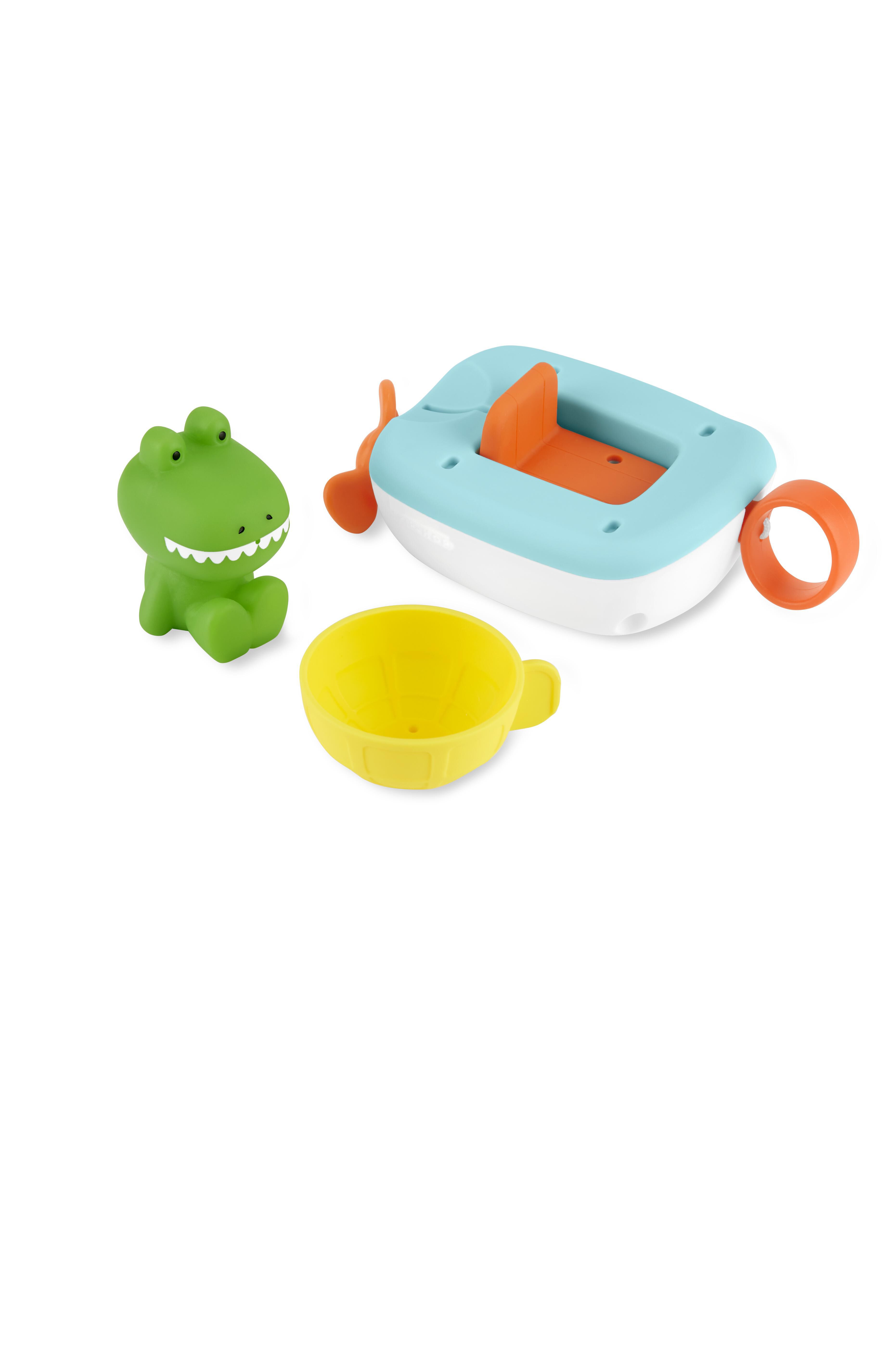Skip Hop Zoo Croc The Boat Baby Bath Toy